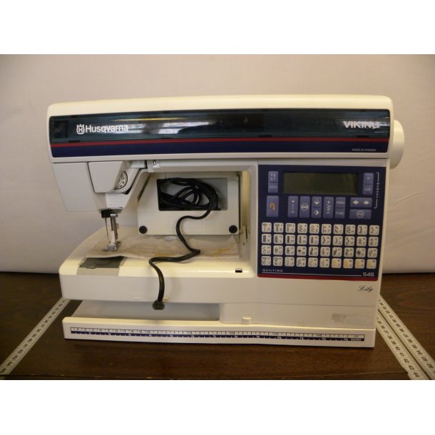 Lettere brugt Husqvarna VIKING lily 545 BRUGTE SYMASKINER Allans